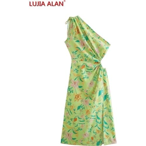 LUJIA ALAN Summer Dresses With A Slit