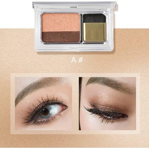Menow Miele E419 Double-color Eye Shadow Pearly Lustre And Matte Shimmering Powder Eye Shadow