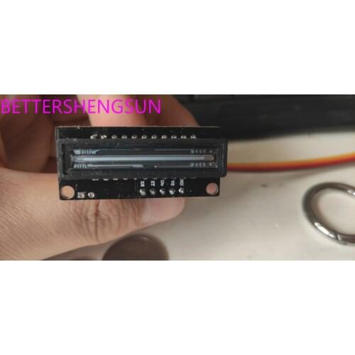 Linear array CCD module TCD1304 development board serial port module to send USB serial port can customize LCD display algorithm