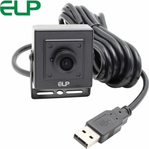 180 degree fisheye lens 2MP 1920*1080 Ominivision monochrome mini fisheye indoor black box usb video camera Windows software