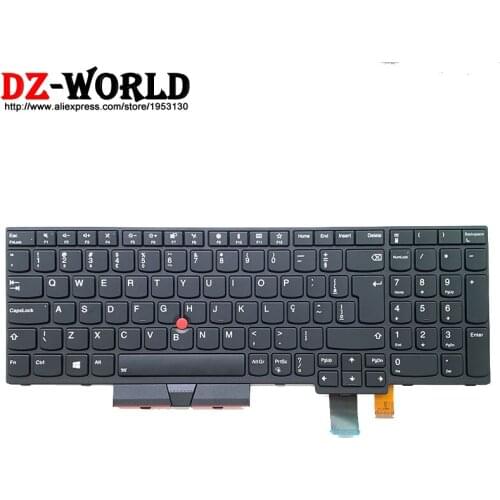 New/orig Brazil Backlit Keyboard for Lenovo Thinkpad T570 P51S T580 P52S Laptop Teclado 01ER586 01ER545