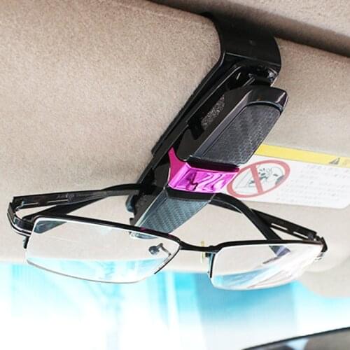 2021 May new Car glasses clip Sunglasses bracket for multi-function vehicle In-car eye box