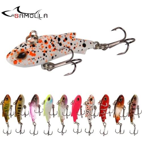 Fishing Lure Weights 4g Mini- Vib Submerged Swimming Full Water Long Shot Shock Swing Crank Bait Isca Artificial Whopper