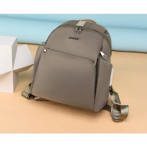 Fashion Simple Backpack High Quality Oxford College Wind Backpack for Teenage Girls Female School Bag Handbag Womens Backpack