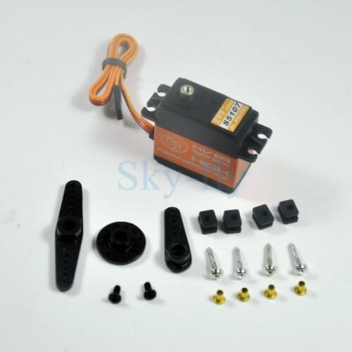 1pc CYS-BLS5107 7kg Supersonic CNC Aluminum Case Digital Brushless Servo For RC Airplane