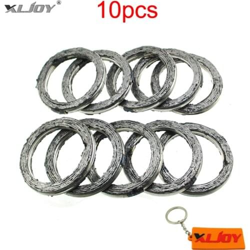 10x Exhaust Pipe Gasket ID 30MM OD 38MM For 200cc 250cc ATV Quad Go Kart Buggy Pit Dirt Motor Trail Bike Motorcycle 4 Wheeler