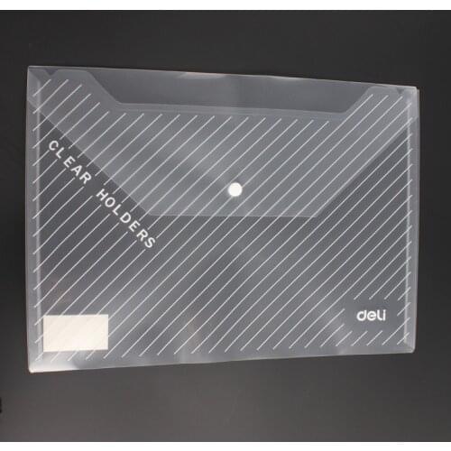 5501 file bag A4 transparent button bag file bag file set information bag