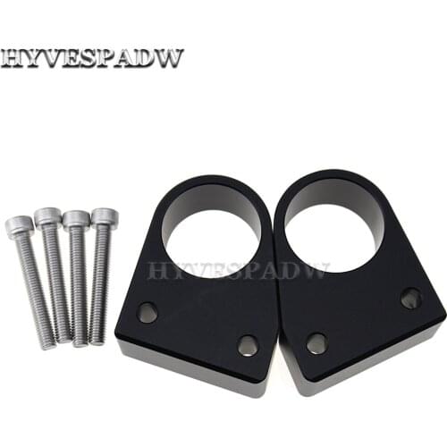 Aluminum 6 PCS Motorcycle Handlebar risers Mount Height Up Modified Adapters Mounts Extension Kit for HONDA VFR800 2014-2017