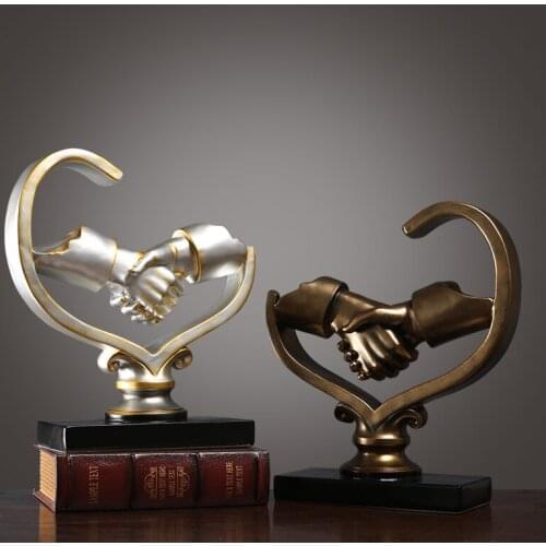 Abstract Craft Figurines Miniatures Nordic Wedding Luxury Modern Figurines Miniatures Creative Dekoration Room Decoration DG50FM