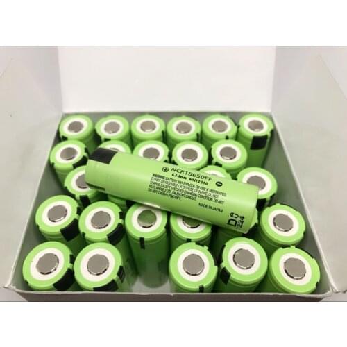 10pcs/lot New Original Panasonic NCR18650PF 18650 3.7V 2900mAh Rechargeable Battery Lithium Torch Batteries Cell 10A Discharge