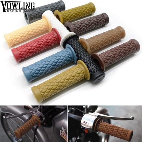 For Triumph Handle Black CNC Handlebar Hand Grips For Sportster Touring Dyna Softail Custom