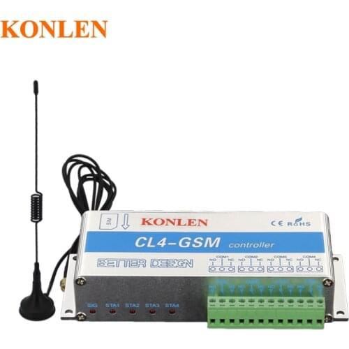 4 Channels GSM Relay Switch Call Sms Remote Control Controller Home Appliance on off Door Opener Quad band 850/900/1800/1900mhz