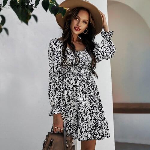 CROPKOP Short Dresses For Women