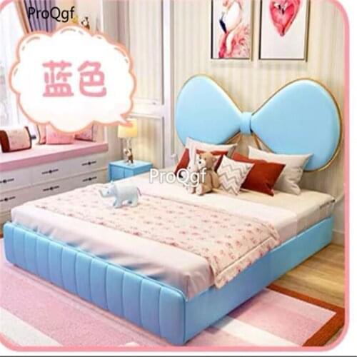 Ngryise 1 set ins bowknot shape Children Bed pink, white, blue, light pink