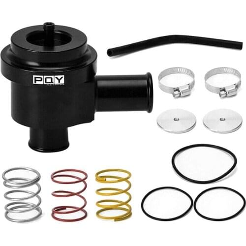 For Beetle Golf Jetta - 1.8T 2.7T 98-05 Aluminum Blow Off Valve Turbo BOV Diverter Valve Kit Black
