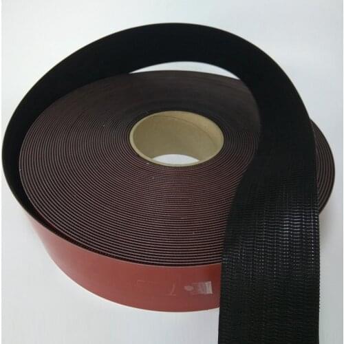 3M Dual LockReclosable Fastener SJ3780, Roll Good without Pressure Sensitive Adhesive, Stem Density 250, Black