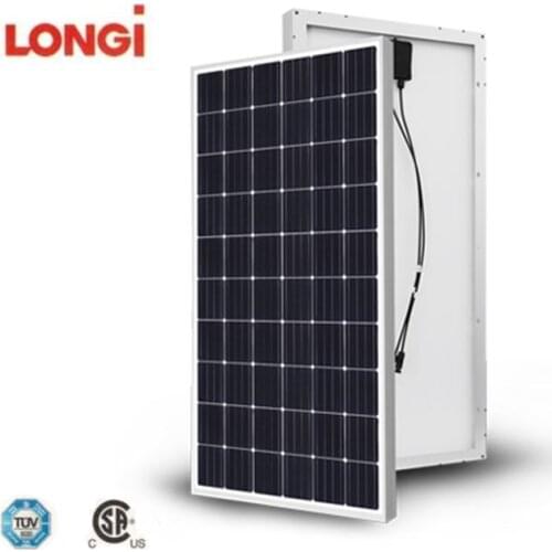 LONGI pv solar panels prices 375W solar energy panel In stock photovoltaic modul