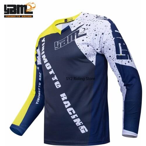 Bike Riding Racing T-shirt Quick-drying MTB DH Mountain Bike Jersey Quick dry wholesale motocross gear or mot 2021 long sleeve