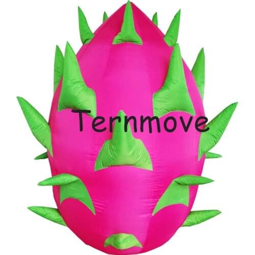 Giant inflatable Pitaya,inflatable fruit,inflatable Dragon fruit customized inflatable fruit replica for advertising