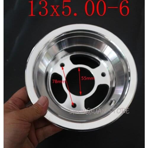 Good quality 13x5.00-6 13x6.50-6 14x4.50-6 15x6.00-6 4.10-6 4.00-6 Rims wheels 6 inch atv Go-kart Rims wheels