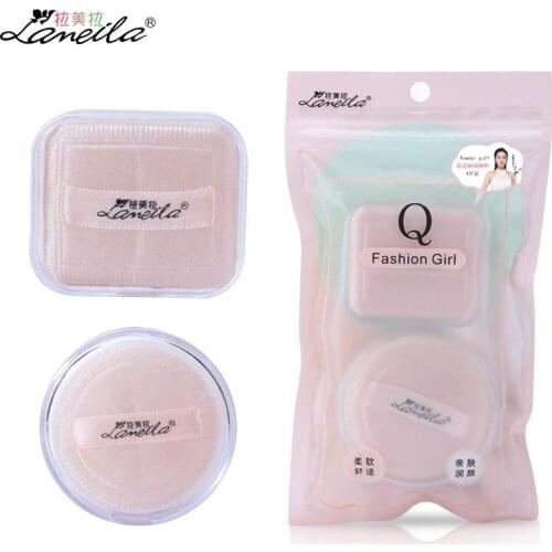 Square Circle Latex Puff dai gou Hand 4-Pack Boxed Makeup B0867
