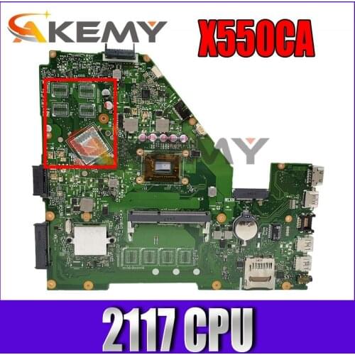 X550CA 2117 CPU Motherboard For ASUS R510C Y581C X552C X550CA X550CC X550CL X550C laptop Mainboard X550CC Mainboard Test ok
