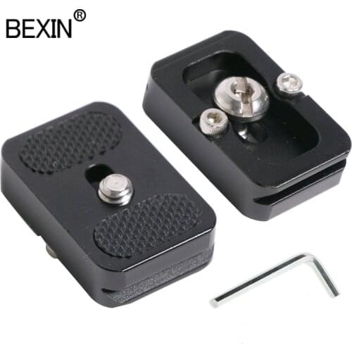 Mini plate quick release plate tripod Plate Quick Release camera plate PU-25 1/4 screw mount for Arca Swiss SLR dslr camera
