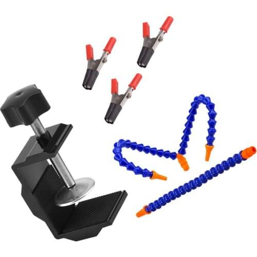 Multifunctional Assembly Welding Stand Working Desk Clamp 3 Helping Hands