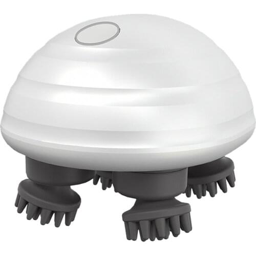 Multifunctional Electric Head Massager Wireless Scalp Massager Waterproof Body Massage Health Care Shoulder Neck Deep Massage