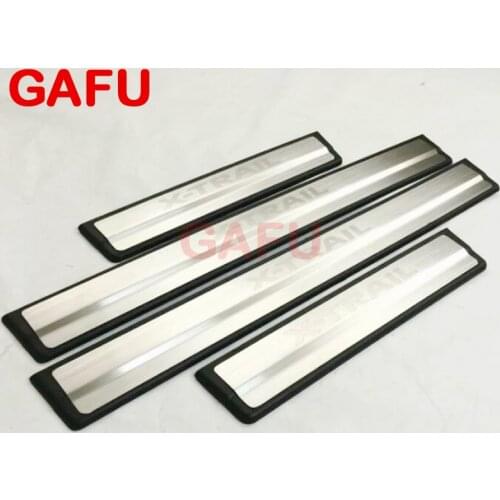 Stainless Steel Door Sill Scuff Plate for nissan x trail t32 Welcome Pedal Trim Car Styling Accessories 2014-2020