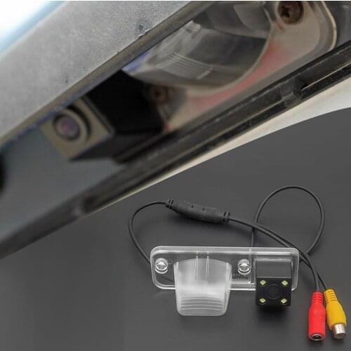 Novel-Rear View Backup Reverse Parking Camera for T4 Multivan Transporter Caravelle Business 1990-2003 Night Vision CCD 4LED