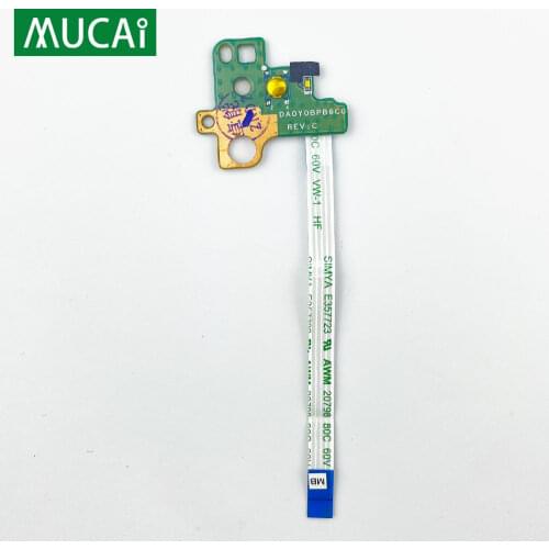 Original For HP Pavilion 13-C 13-C110NR Power Button Board with Cable DA0Y0BPB6C1 DA0Y0BPB6C0 laptop Repairing Accessories