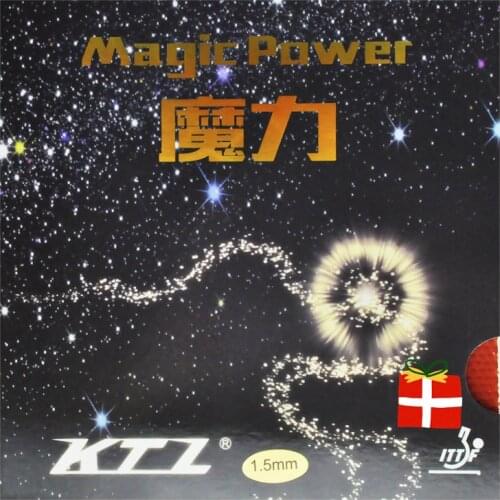 [Playa PingPong] KTL Magic Power Half Long Pips-Out Table Tennis (PingPong) Rubber with Sponge