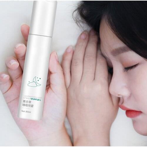 Sleeping Aid Spray Lavender Deep Sleeping Pillow Spray Relieve Stress Castor Oil Help Relief Anxiety MU8669