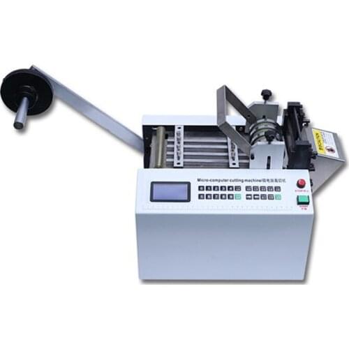 DG-100B automatic computer tube cutting machine, Masks ear band, bridge of nose iron wire Silica gel tube and PVC tube cutting