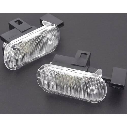 1Pcs White LED Glove Box Light Luggage Lamp For VW Bora Jetta Golf MK4 Variant Caddy Passat B5 B5.5 Touareg Touran