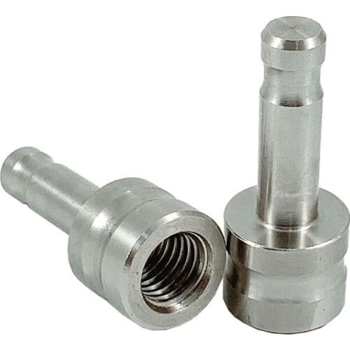 12 MM Pole Adapter For Leica Snap-On Prism GPS Total Station 5/8" x 11 Female Thread Aluminum Survey