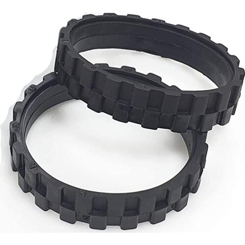 2Pcs Tires for Vacuum Cleaner IROBOT ROOMBA Wheels Series 500, 600, 700, 800 and 900 Anti-Slip Great Adhesion Replacement Parts