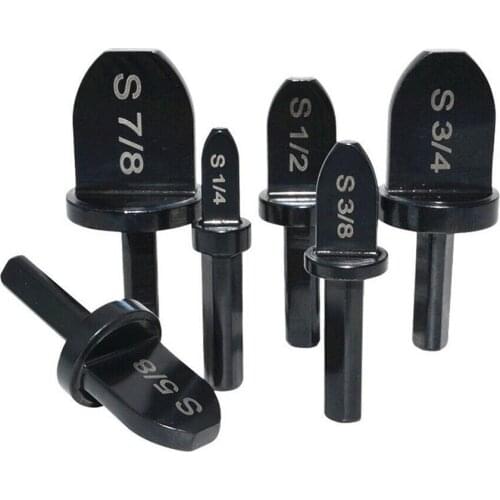 6pcs Air Conditioner Copper Pipe Swaging Tool Round Handle Tube Expander Install Repair Tool 7/8 3/4 5/8 1/2 3/8 1/4 Inch