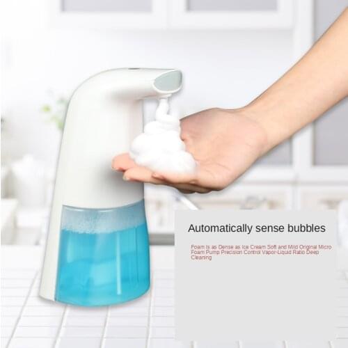 Infrared Motion Sensor Smart Auto Soap Dispenser 350ml Liquid Soap Dispenser Hand-free Shampoo Foam Dispenser Bathroom Supplies