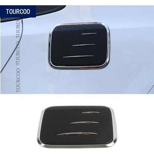 Car Modified Fuel Gas Tank Cap ABS Chrome Modified Cover Trim Sticker for Toyota Corolla 2019