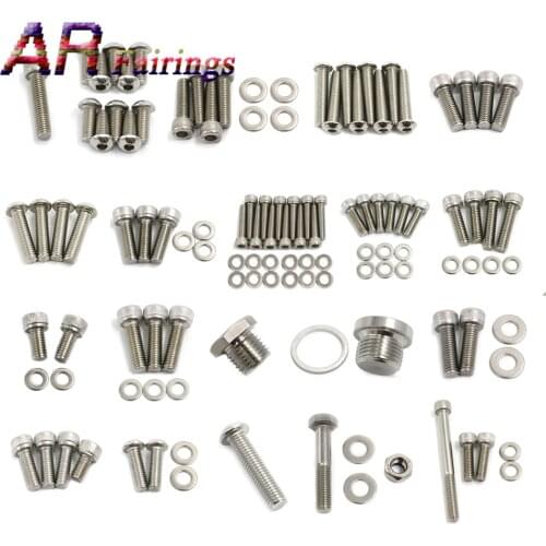 For BMW R1200GS R1200 GS/ADV Adventure Stainless Steel Fairing Bolts Fastener Kit Gasket 2003 2004 2005 2006 2007