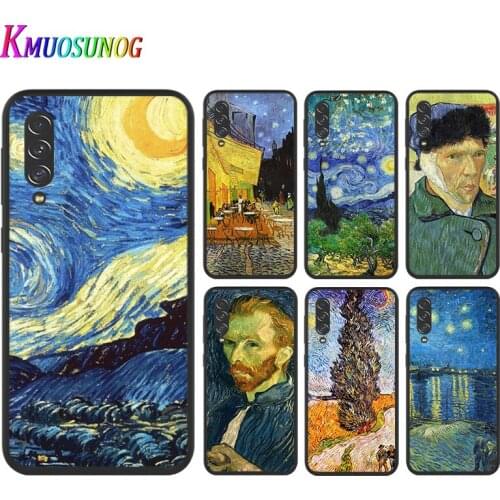 Van Gogh Oil Painting Illustration For Samsung A10 10E 10S 20 20S 20E 30 30S 40 40S 50 50S 60 70 70S 80 90 A2 Core phone Case