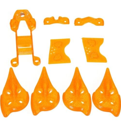 JMT 3D Printed TPU Material Accessory Frame Kit for Cidora SL5 5inch 215mm Freestyle RC FPV Racing Drone