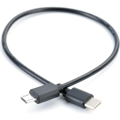 Type-C USB To Micro B Male Sync OTG Charge Cord Cable Adapter Support for Transfer Charger Universal for MacBook Chromebook