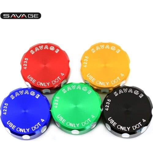 Rear Brake Reservoir Cover For KAWASAKI Z125 Z250 Z250SL Z300 Z650 Z750 Z750R Z800 Z900 Z900RS Z1000 Z1000SX Z400 Motorcycle