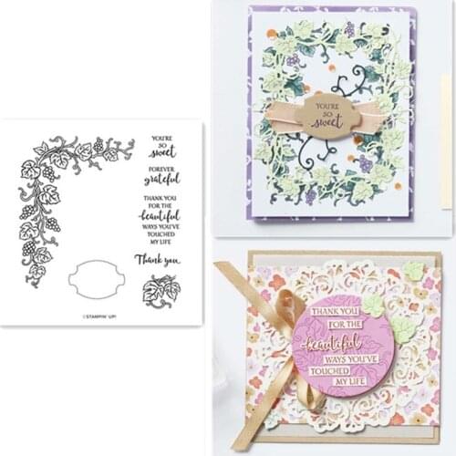 LEAF Metal Cutting Dies and Stamps Stencils For Scrapbooking Stencils DIY Album Cards Decoration Embossing New Arrival 2021