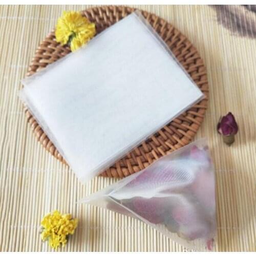 Nylon Teabags 6.5*8 CM Empty Tea Bags With String Heal Seal Filter Paper for Herb Loose Tea