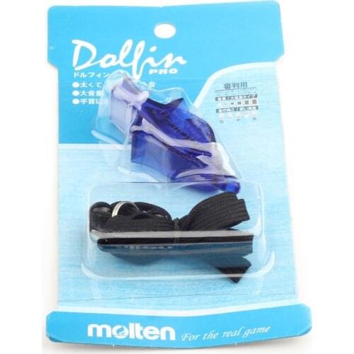 New Molten Basketball Referee Whistle Dolphin Football Soccer Apito
