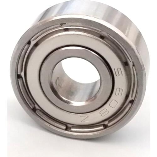 1pcs Bearing SS608ZZ 8x22x7 S608Z 608 S608 MOCHU SUS304 AISI304 304 Stainless steel bearings Resistant-corrosion non-magnetic